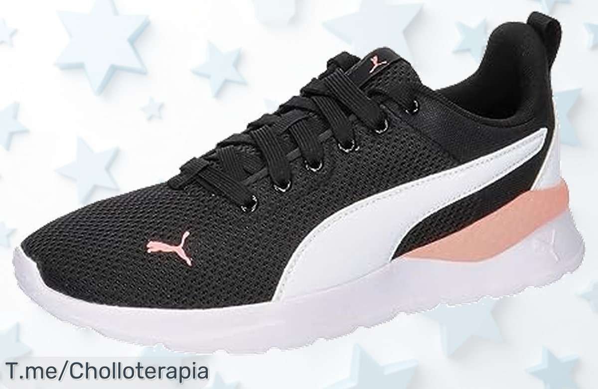 Puma Anzarun Lite con suela goma súper agarre y malla que respira precio de ganga nunca visto aprovecha este ofertón brutal ya antes que se acaben