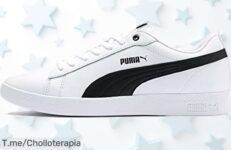Puma Smash Wns v2 L White Black talla 41 con caída de precio brutal deportivas de cuero suave que nunca pasan de moda super chollo limitado aprovecha este ofertón único antes que se acabe