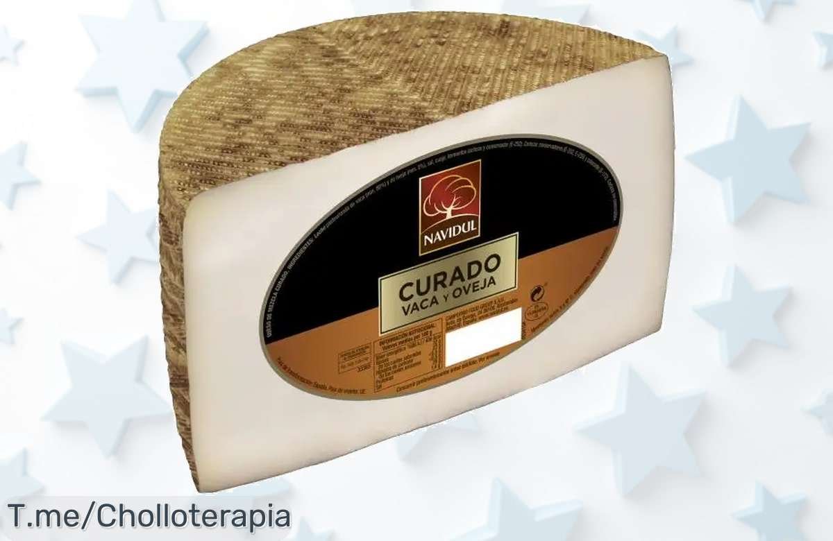 Queso curado media rueda súper jugoso con un precio loco que no volverás a ver disfruta este ofertón y aprovecha ya antes de que se acabe el super chollo final