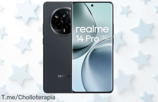 Realme 14 Pro 5G con cámara de 50 MP y pantalla a 120Hz: oferta nunca vista, precio loco que dura poco, aprovecha este super chollo ahora o lo pierdes para siempre