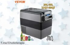 Refrigerador para coche 55L con frío potente a precio loco aprovecha este ofertón único con descuento brutal no dejes pasar el super chollo compra ya antes que se agote