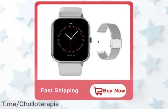 Reloj inteligente con pantalla gigante y altavoz incluida súper chollo para mejorar tu sueño precio de ganga brutal oferta nunca vista compra ya antes que se acabe