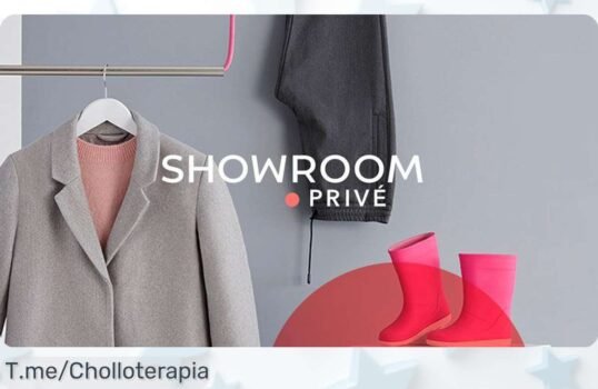 Renueva tu armario hoy mismo con Showroomprivee y aprovecha estos descuentos brutales en marcas de lujo ¡No te pierdas este super chollo, las ofertas son limitadas!