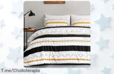 Renueva tu cama con la funda nórdica Tokokimo bohemia descubre este ofertón con precio loco y descuento brutal aprovecha ya que es un super chollo limitado ¡no lo dejes escapar!