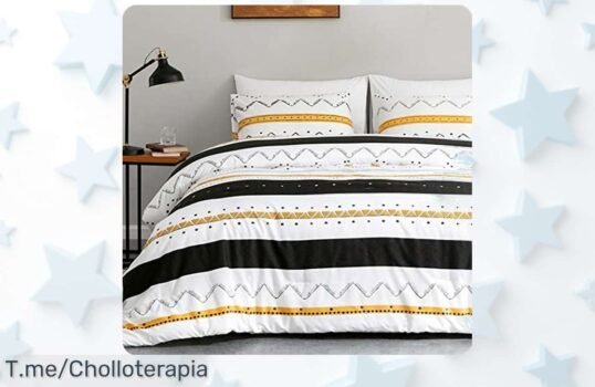 Renueva tu cama con la funda nórdica Tokokimo bohemia descubre este ofertón con precio loco y descuento brutal aprovecha ya que es un super chollo limitado ¡no lo dejes escapar!
