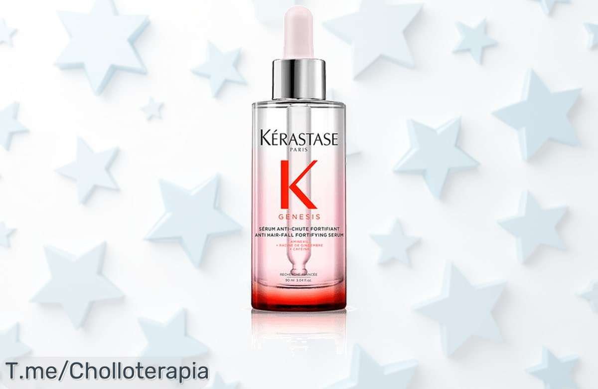 Revitaliza tu cabello con el Sérum Anti-caída de Kérastase a un precio loco, fortalece tus hebras y detén la caída. ¡No te pierdas este ofertón, actúa ya!