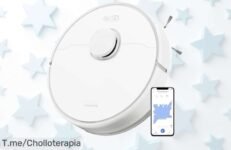 Robot aspirador Dreame D9 MAX con succión brutal de 6000Pa para un hogar impecable disfruta este ofertón irrepetible y precio loco corre que vuelan las unidades