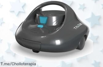 Robot limpiador Talosbo Pleco con súper succión para piscinas hasta 80 m² disfruta de un ofertón y olvídate del esfuerzo precio loco solo por tiempo limitado corre ya