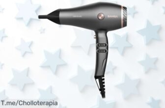 Secador Cecotec Bamba IoniCare con motor brutal 2600W y iones reales para un pelo sin encrespamiento aprovecha este super chollo con descuento brutal único ¡corre que se agota!