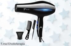 Secador de pelo profesional ultra rápido con función iónica para un acabado perfecto ahora a un precio loco y descuento brutal que no volverás a ver aprovecha ya este ofertón limitado