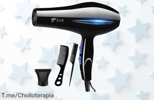 Secador de pelo profesional ultra rápido con función iónica para un acabado perfecto ahora a un precio loco y descuento brutal que no volverás a ver aprovecha ya este ofertón limitado