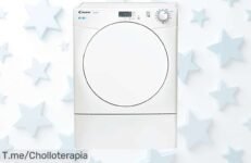 Secadora Candy Smart 8kg con puerta XXL y tecnología NFC en super chollo para cuidar tu ropa sin arrugas corre ya por este ofertón nunca visto y precio de ganga