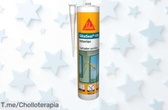 Sellador acrílico blanco super chollo para tapar grietas fácil y rápido precio loco con descuento brutal aprovecha oferta nunca vista compra ya antes que se acabe
