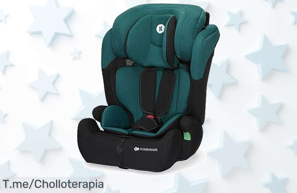 Silla de coche Kinderkraft COMFORT UP: Seguridad total y ajuste perfecto para tu niño, ¡no te pierdas este super chollo! Las unidades vuelan, compra la tuya antes de que se agote.