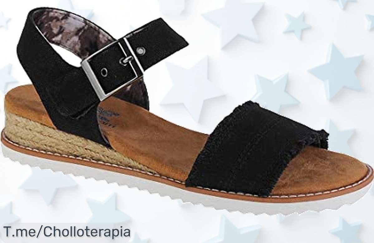 Skechers Desert Kiss con ajuste rápido y agarre genial en cualquier terreno un ofertón de descuento brutal precio loco que no puedes dejar pasar ¡corre antes de que se acabe!