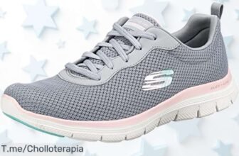 Skechers Flex Appeal 40 con suela resistente y revestimiento imbatible ahora en un ofertón de precio loco que vuela rápido aprovecha este descuento brutal único jamás visto