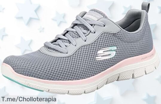 Skechers Flex Appeal 40 con suela resistente y revestimiento imbatible ahora en un ofertón de precio loco que vuela rápido aprovecha este descuento brutal único jamás visto