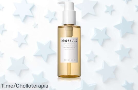 Skin1004 Madagascar centella light cleansing oil oferta limitada con descuento brutal que limpia y deja tu piel brillante no dejes pasar este super chollo precio loco corre ya