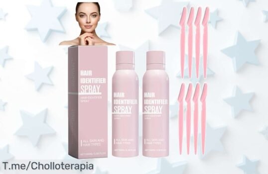 Spray depilatorio facial con cuatro afeitadoras diseña tu piel sin tirones ni irritación aprovecha este super chollo y descuento brutal ya que es un precio de ganga ¡corre!
