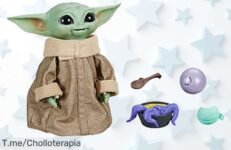 Star wars galactic snackin grogu 23 cm con sonidos reales a un precio loco y descuento brutal nunca visto ¡No dejes pasar este súper chollo y corre antes que se agote!
