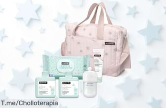 Suavinex bolso carro bebé con kit completo para cuidar su piel sensible en un precio loco nunca visto aprovecha este ofertón de descuento brutal antes que se agoten