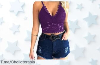 Sujetador de encaje súper sexy sin aros con soporte real para todo tipo de pechos ¡ofertón y precio loco que nunca visto! Corre antes que vuele este descuento brutal