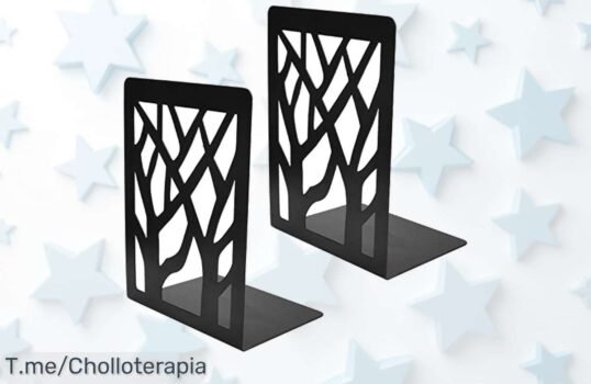 Sujetalibros metálicos súper resistentes en diseño elegante para tus libros un precio de ganga que nunca viste aprovecha este super chollo oferta limitada ¡compra ya!