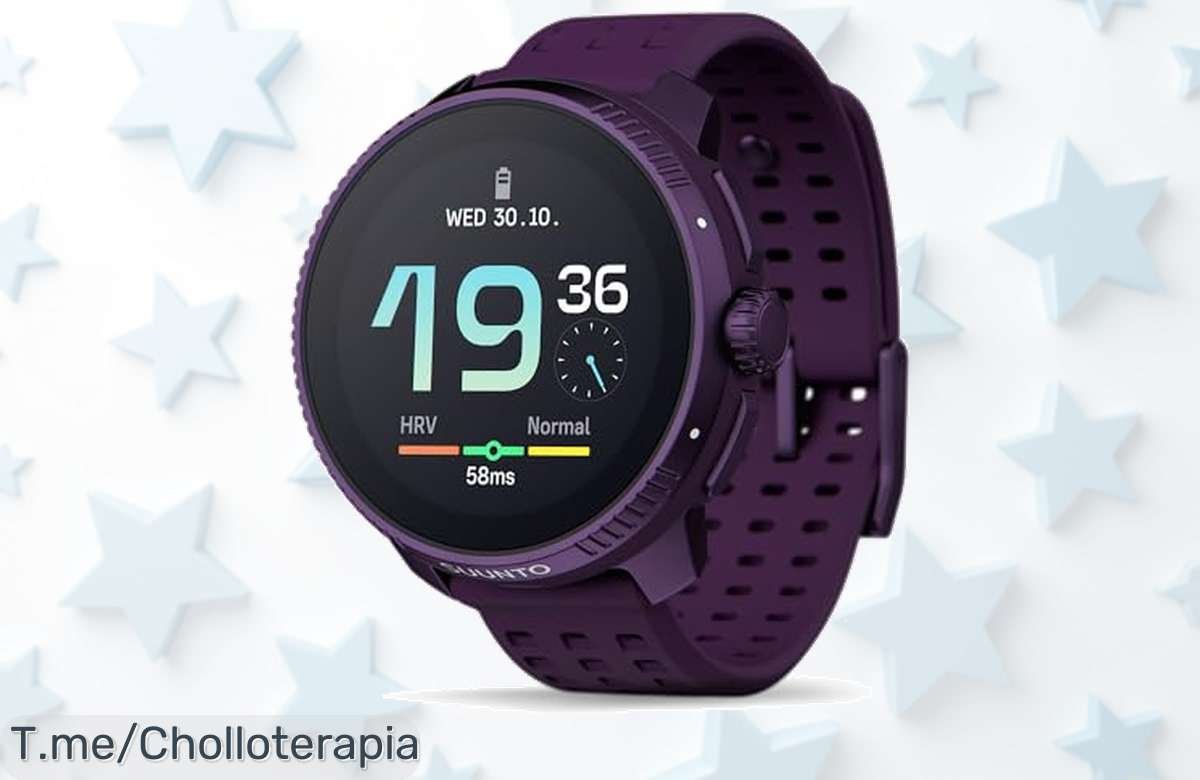 Suunto Race pantalla AMOLED y GPS de doble frecuencia con batería para horas sin parar precio loco súper chollo oferta limitada actúa ya Corre antes que se agoten