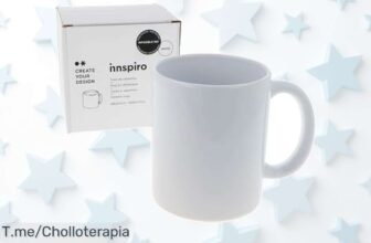 Taza blanca de cerámica resistente con brillo que nunca se va disfrútala para personalizar tu café en un super chollo con descuento brutal único y oferta limitada actúa ya