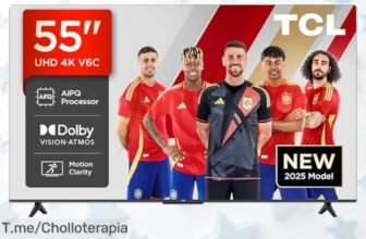 Tcl 55 pulgadas 4k hdr con imagen brutal y dolby atmos a un precio loco nunca visto aprovecha este super chollo antes que desaparezca rápido