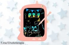 Tekfun tablet de escritura LCD 8,5” con pantalla brillante y protección ocular un super chollo que despertará la creatividad al máximo oferta brutal muy limitada ¡aprovecha ya!