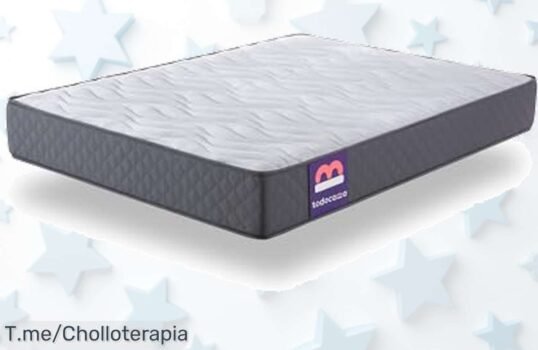 Todocama viscoelástico con doble cara verano e invierno, antiácaros y firmeza media alta al precio de ganga nunca visto ¡ofertón limitado compra ya!