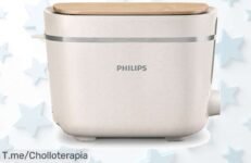 Tostadora Philips con 8 niveles para el tueste perfecto calor y descongelado rápido precio loco que no se repite super chollo aprovecha este ofertón limitado ya