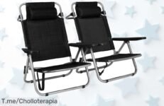 Transforma Tu Verano con el Pack de Dos Sillas de Playa Plegables a Precio de Regalo, ¡Ofertón Limitado que No Se Repite! Compra Ahora y No Te Quedes Sin Diversión