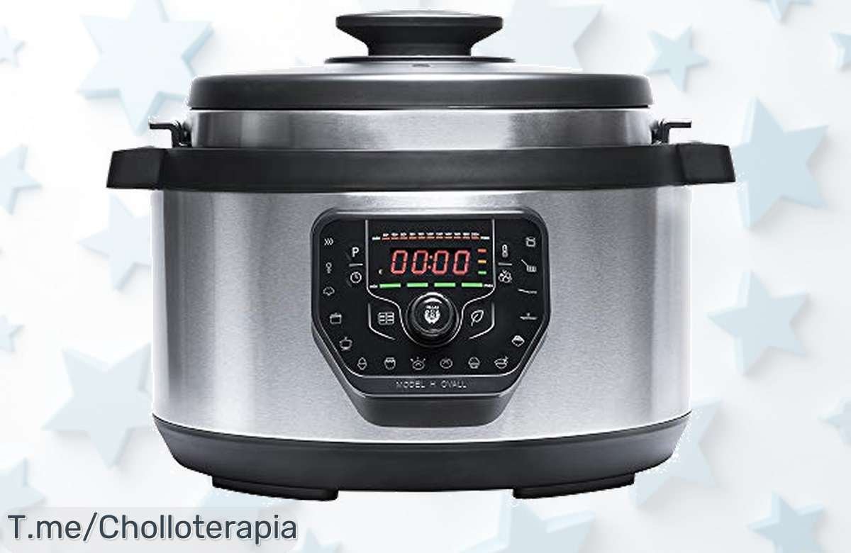 Transforma tu cocina con la Olla Programable Cecotec GM Modelo H, ¡un super chollo con 24 horas de programación! Disfruta platos ricos al llegar a casa. Aprovecha este ofertón antes de que se agote.