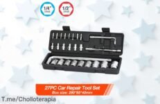 Transforma tu hogar con el Kit de Reparación ValueMax a un precio loco: ¡la herramienta que todos necesitan para reparaciones fáciles y rápidas! Aprovecha esta oferta limitada y compra ya antes de que se acabe