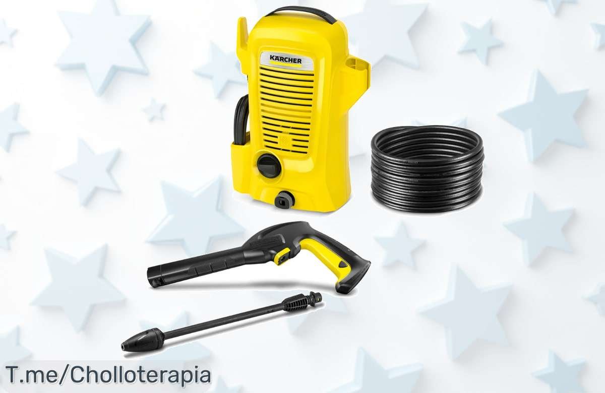 Transforma tu hogar con la Hidrolimpadora Karcher K 2: ¡Super chollo de limpieza que brilla! Aprovecha el descuento brutal y actúa ya, esta oferta es limitada y nunca vista.