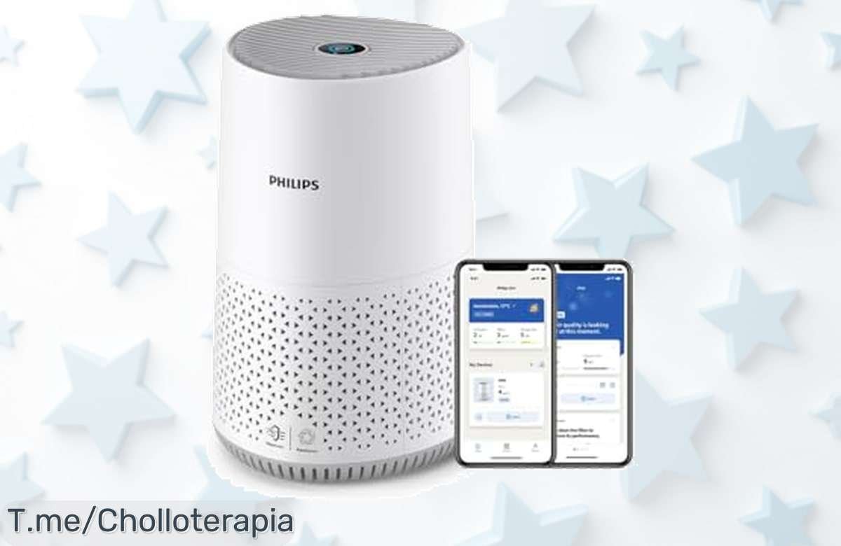 Transforma tu hogar en un oasis de aire puro con el Purificador Philips Serie 600, limpia en menos de 17 minutos y disfruta de una calidad inigualable. ¡Aprovecha este ofertón antes que se agote!