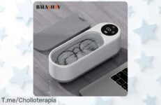 Transforma tu limpieza con la máquina ultrasónica de 450ml, ¡ofertón exclusivo que nunca has visto! Limpieza profunda al instante Compra ya y no te quedes sin ella