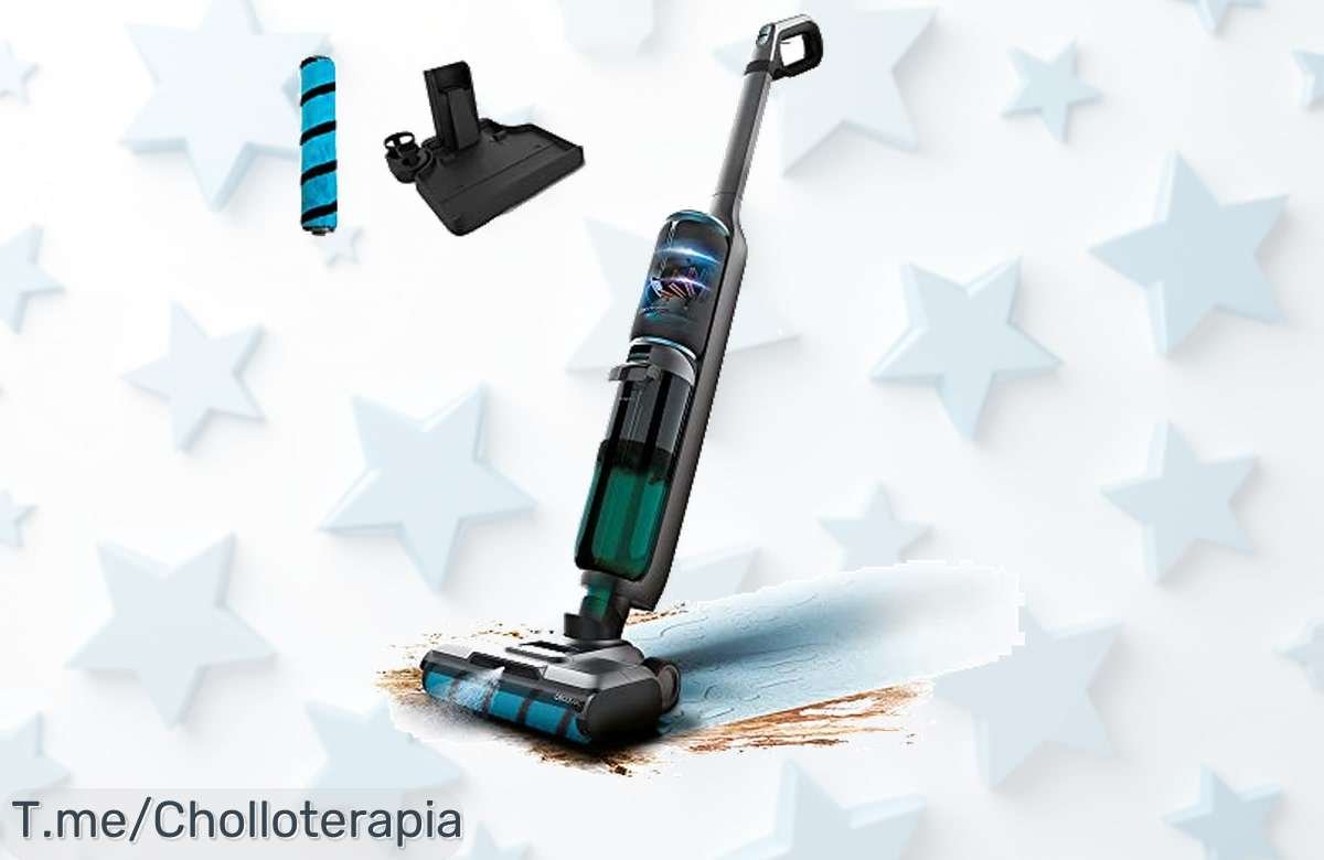 Transforma tu limpieza diaria con la Cecotec Fregona Eléctrica FreeGo Wash&Vacuum Spray a un precio loco y aprovecha este ofertón limitado antes de que se agote.