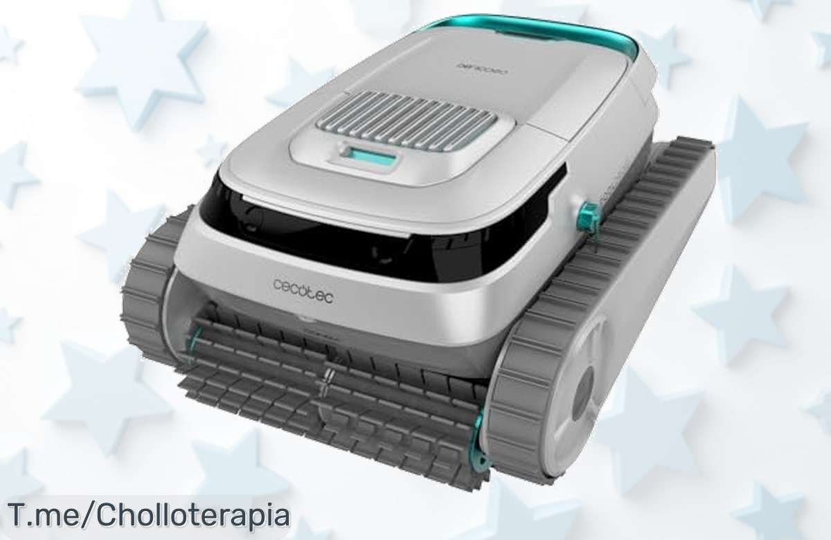 Transforma tu piscina en un paraíso limpio con el Conga Pooldroid 5000 TotalClean Pearl a un precio loco, ¡hazlo tuyo antes de que se agote esta oferta única!