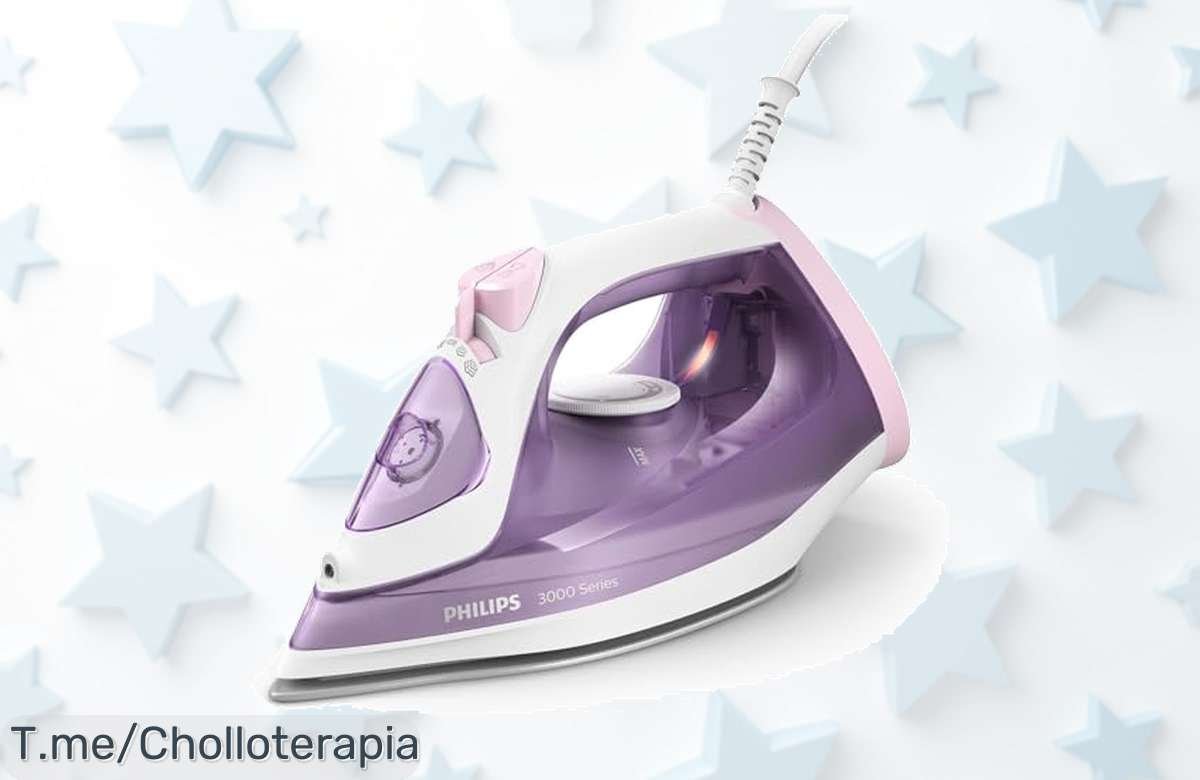 Transforma tu rutina de planchado con la Philips 3000 Series: ¡adiós arrugas en segundos a precio loco! No te quedes sin el chollo, compra ya antes que se agote.