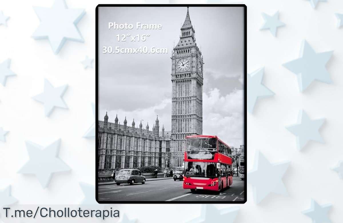 Transforma tus recuerdos en arte con el marco de fotos Giftgarden a un precio loco. ¡No te pierdas este ofertón limitado, actúa ya antes que se acabe!