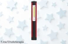 Transforma tus reparaciones con la lámpara LED COB recargable a precio loco: cinco modos de luz, diseño portátil y stock limitado ¡Haz tu compra ahora antes que se agote!