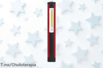 Transforma tus reparaciones con la lámpara LED COB recargable a precio loco: cinco modos de luz, diseño portátil y stock limitado ¡Haz tu compra ahora antes que se agote!