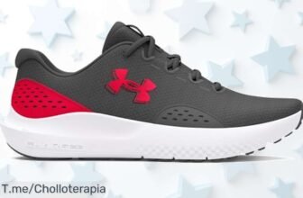 Under Armour Charged Surge 4 con amortiguación top y suela que impulsa a tope super chollo con descuento brutal nunca visto precio loco que vuela corre ya