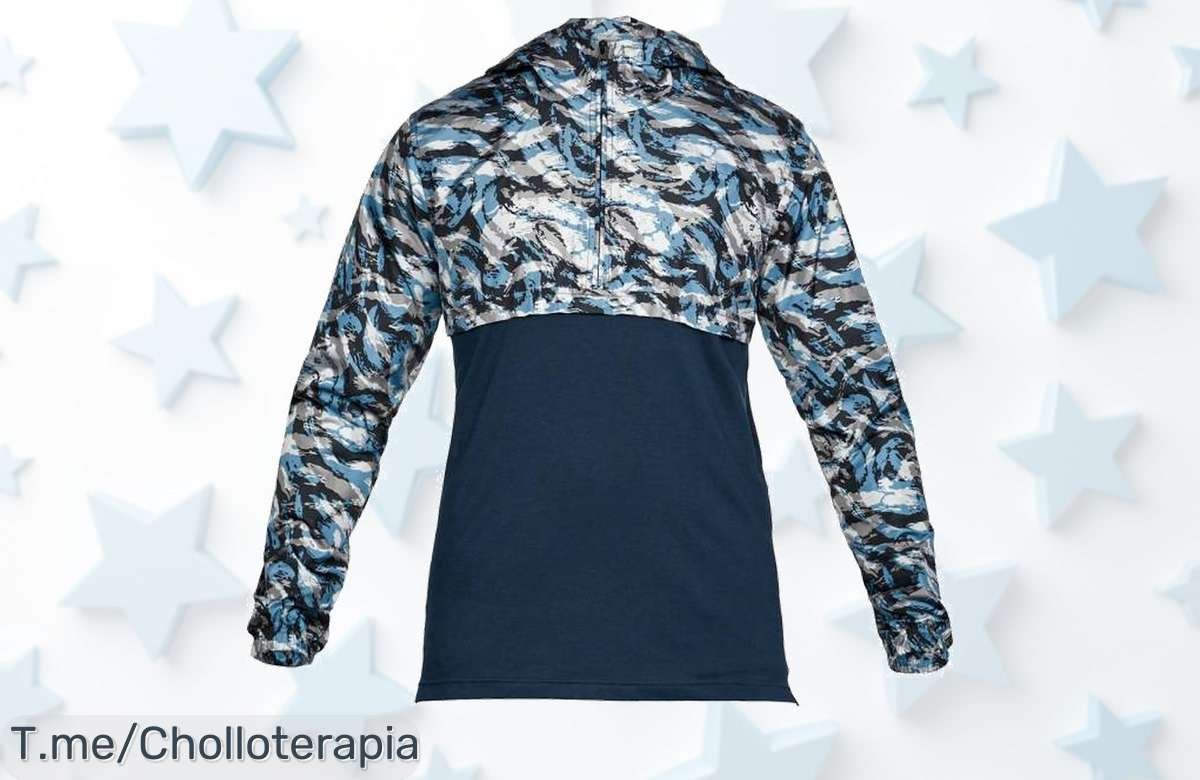 Under armour sportstyle wind anorak para hombre con diseño único y resistente viento a precio loco super chollo con descuento brutal nunca visto corre antes que se agote