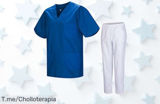 Uniforme sanitario médico en tallas grandes resistente para lavados industriales con descuento brutal y precio de ganga oferta única corre que vuelan las unidades