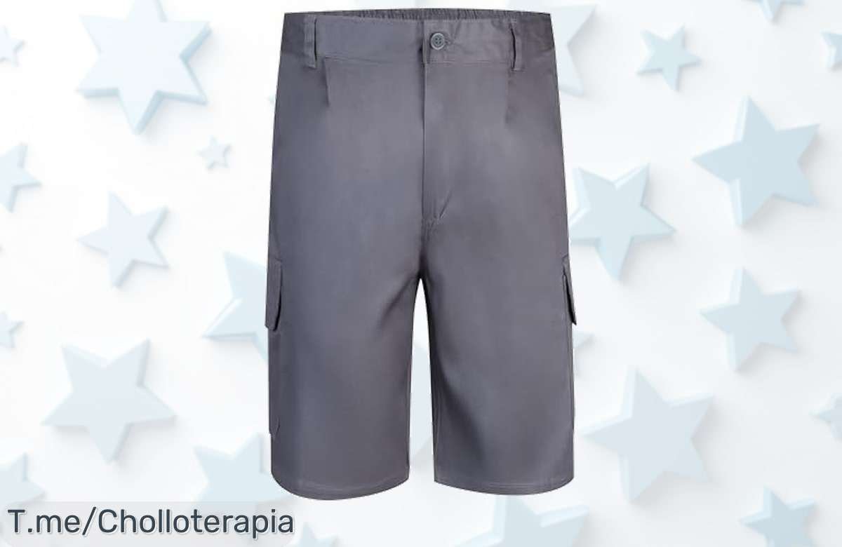Velilla 344 bermudas multibolsillos con cierre seguro y seis bolsillos para llevar todo sin problema a un precio loco oferta nunca vista aprovecha este ofertón antes que se acabe