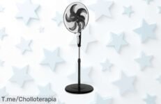 Ventilador Orbegozo con mando y oscilante aire fresco en toda la habitación precio loco descuento brutal corre que vuelan estas ofertas únicas jamás vistas